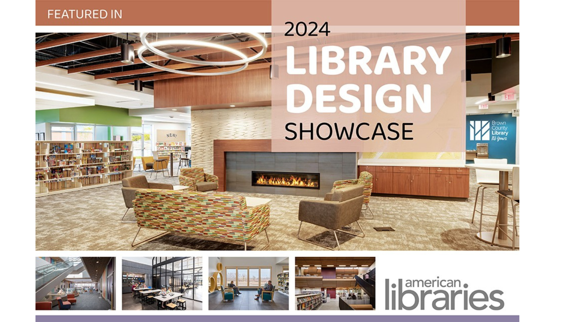 Featured in American Library Design Showcase